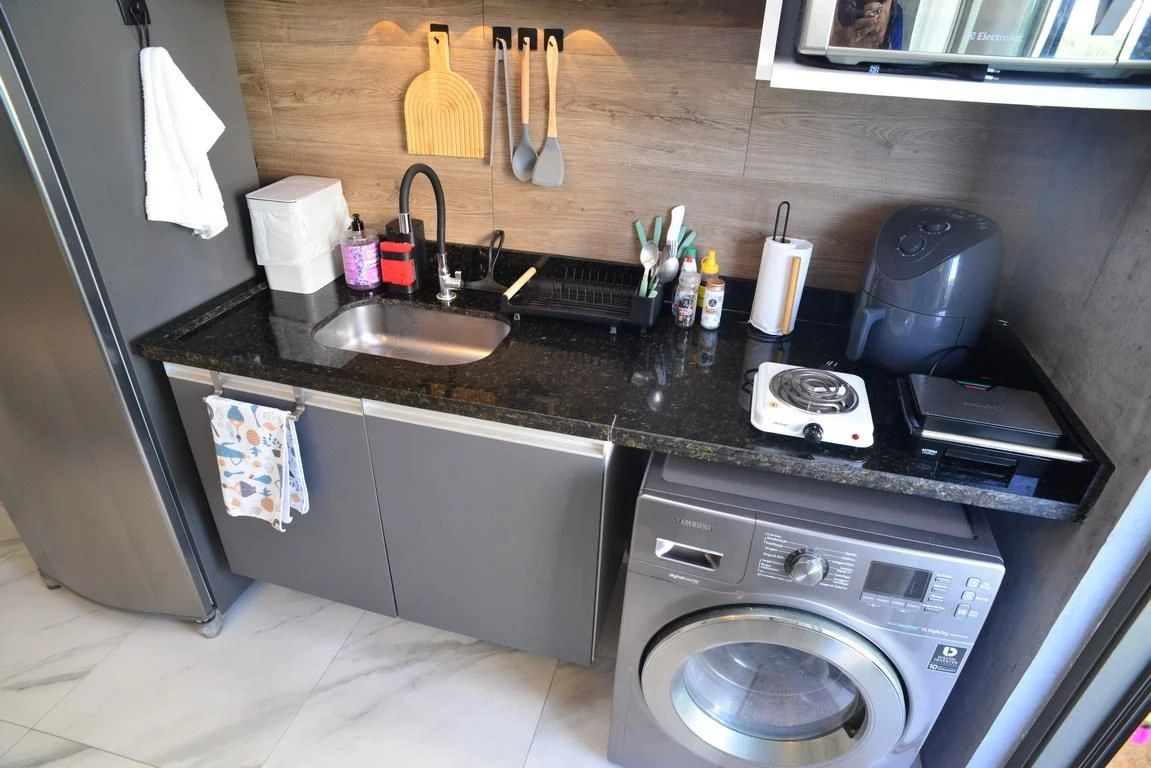 Apartamento mobiliado com 1 quarto e varanda — photo 13