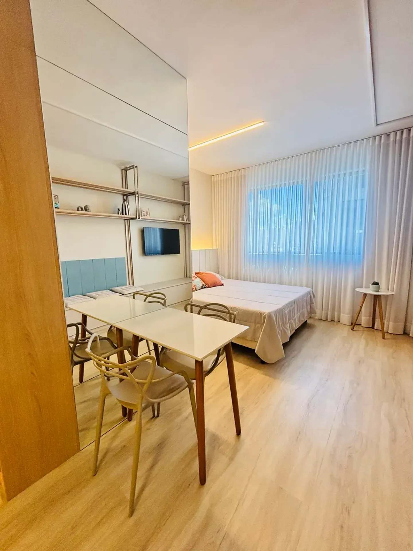 Apartamento mobiliado com 1 dormitório e 1 banheiro — photo 30