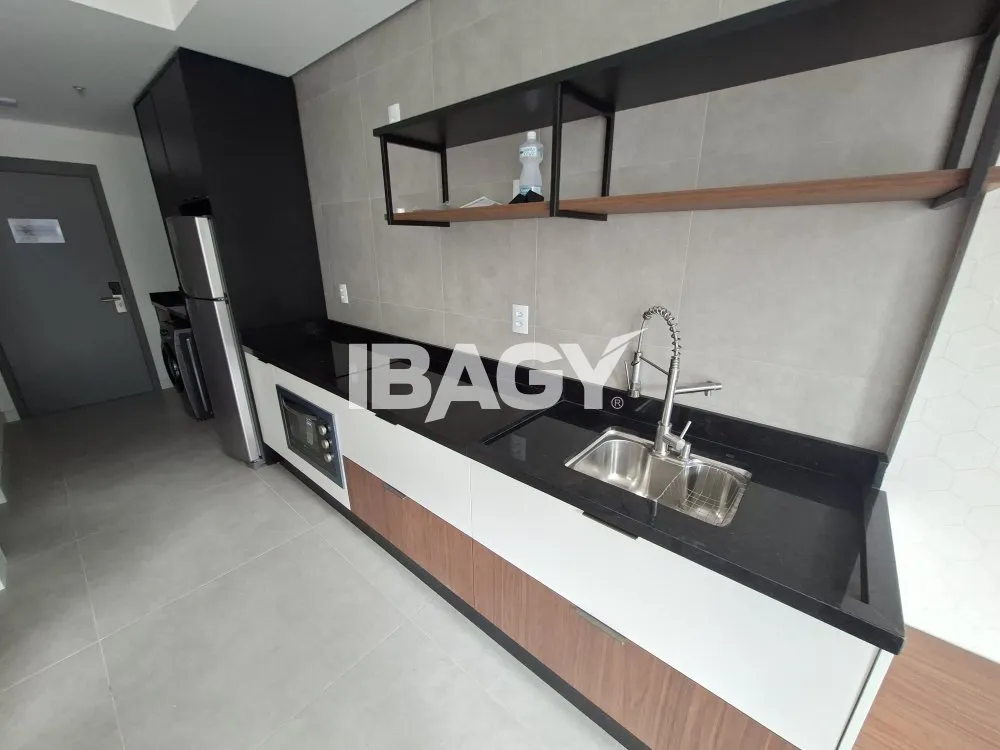 Furnished studio with a glass-enclosed balcony — photo 46