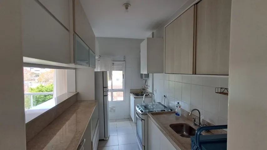 1-bedroom apartment with open kitchen and parking space