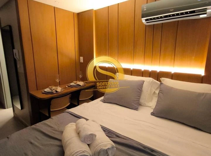 Furnished 1-bedroom apartment with parking and 26 m² — photo 4