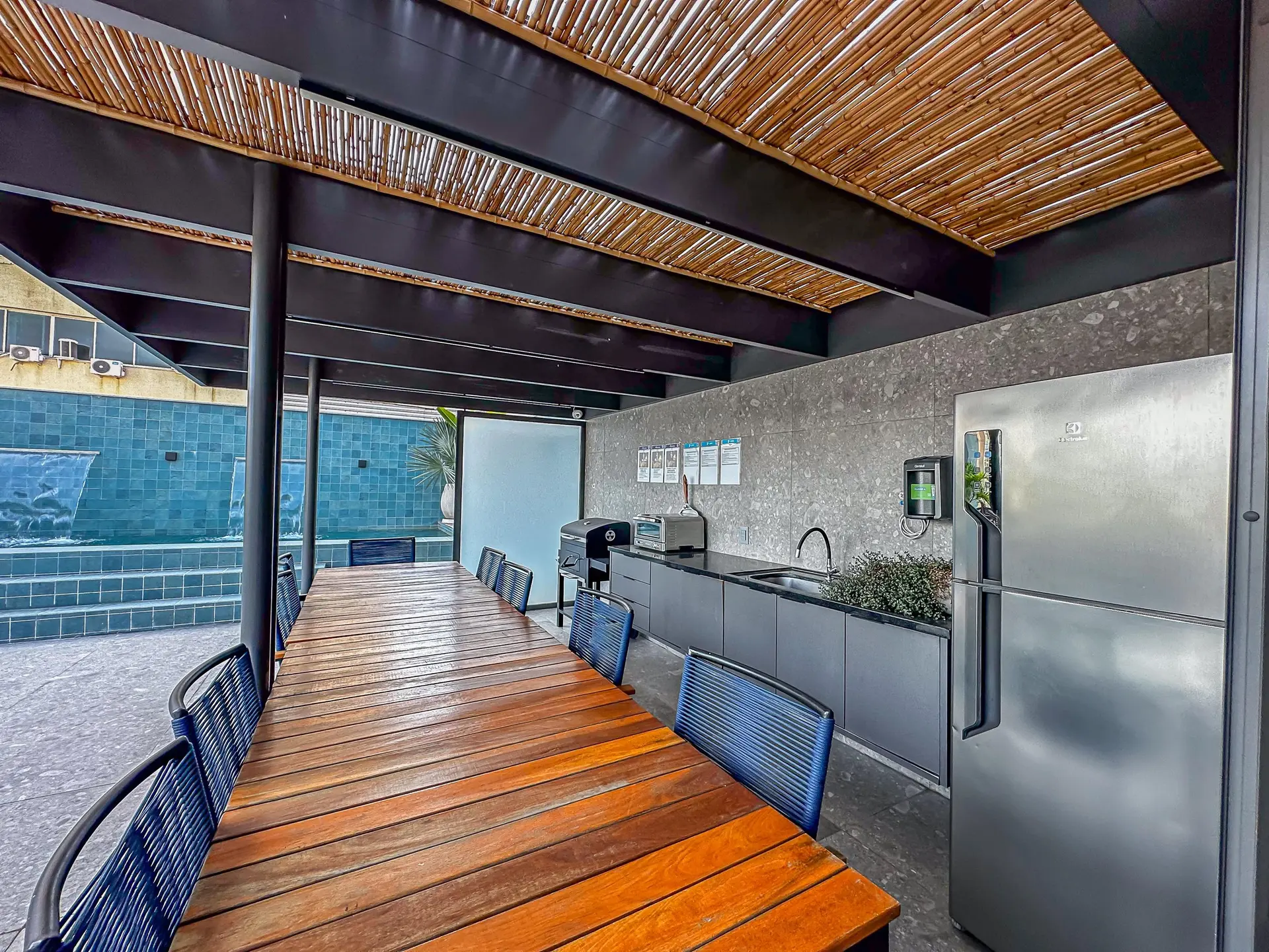 Monoambiente amueblado en edificio con gimnasio — photo 9
