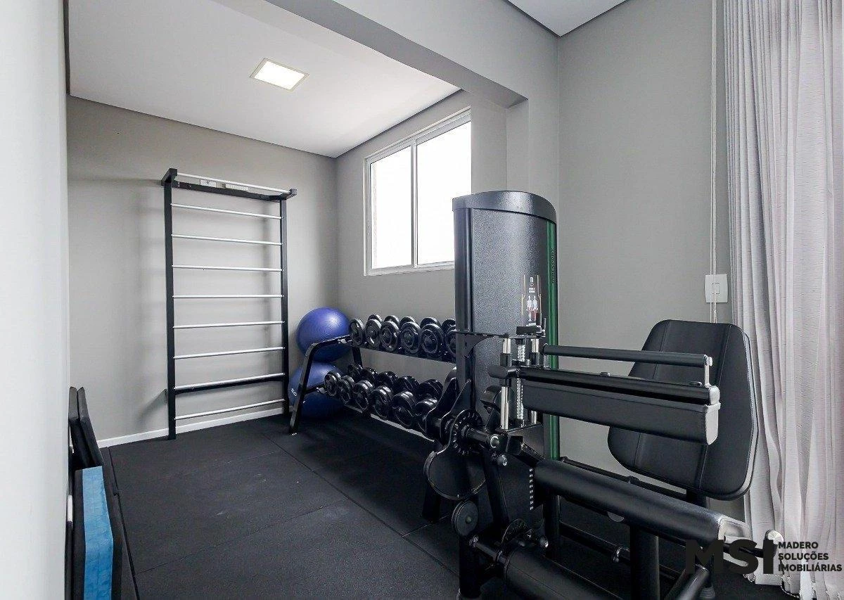 One-bedroom apartment with a washing machine in Curitiba — photo 32