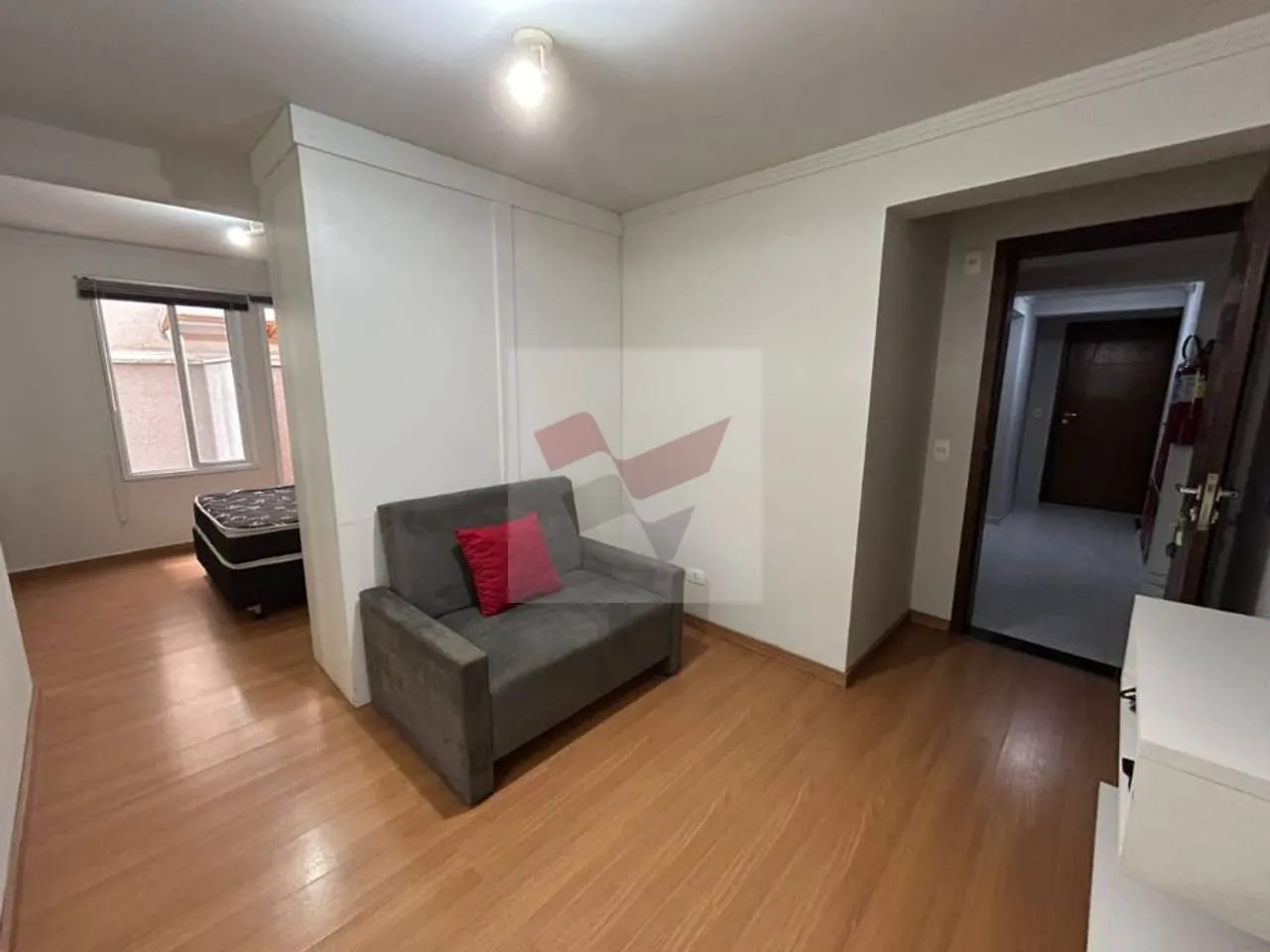 Furnished 46 m² apartment with 1 bedroom and integrated kitchen
