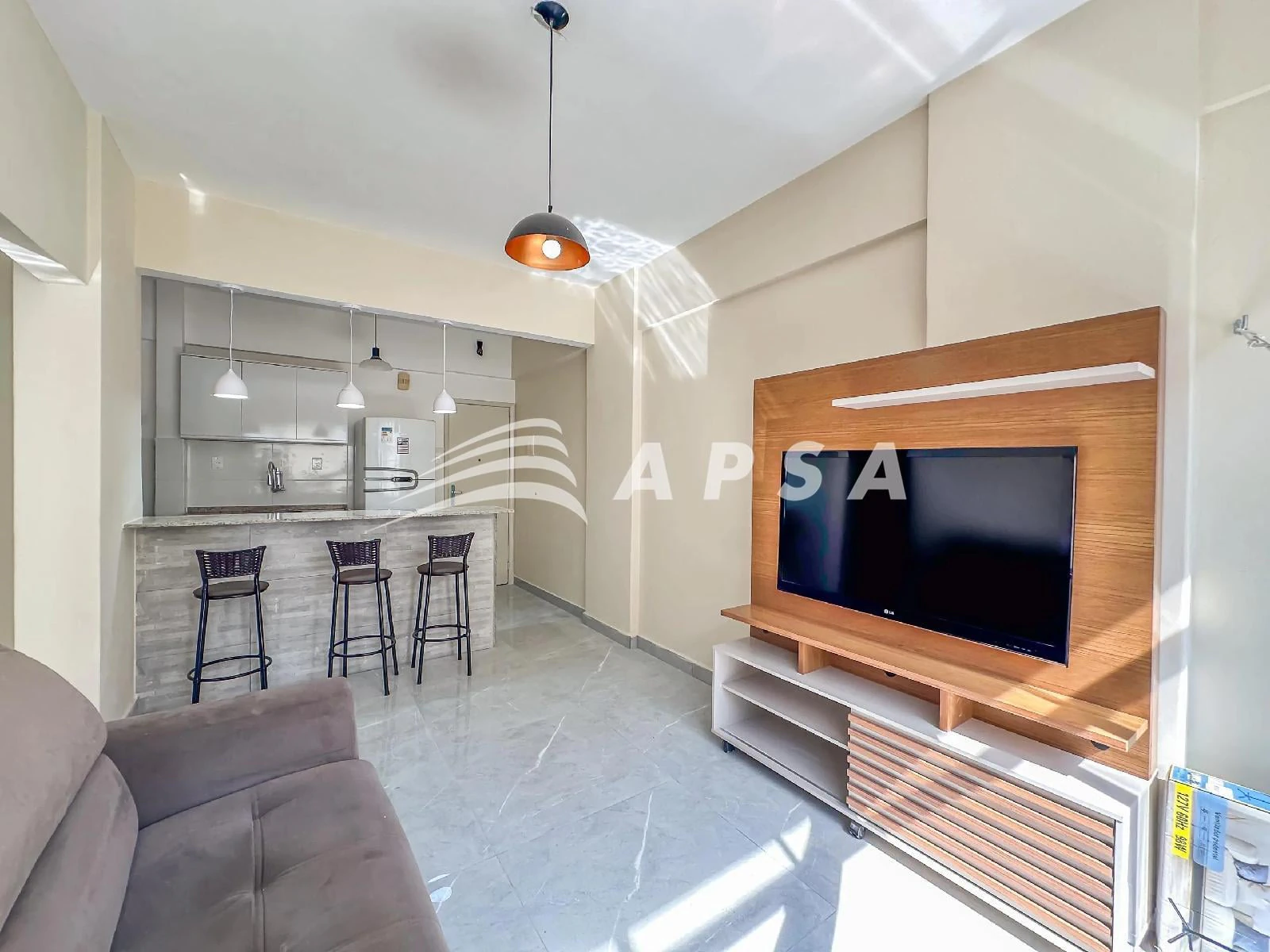 1 quarto e espaço de home office: apartamento de 40 m² — photo 12