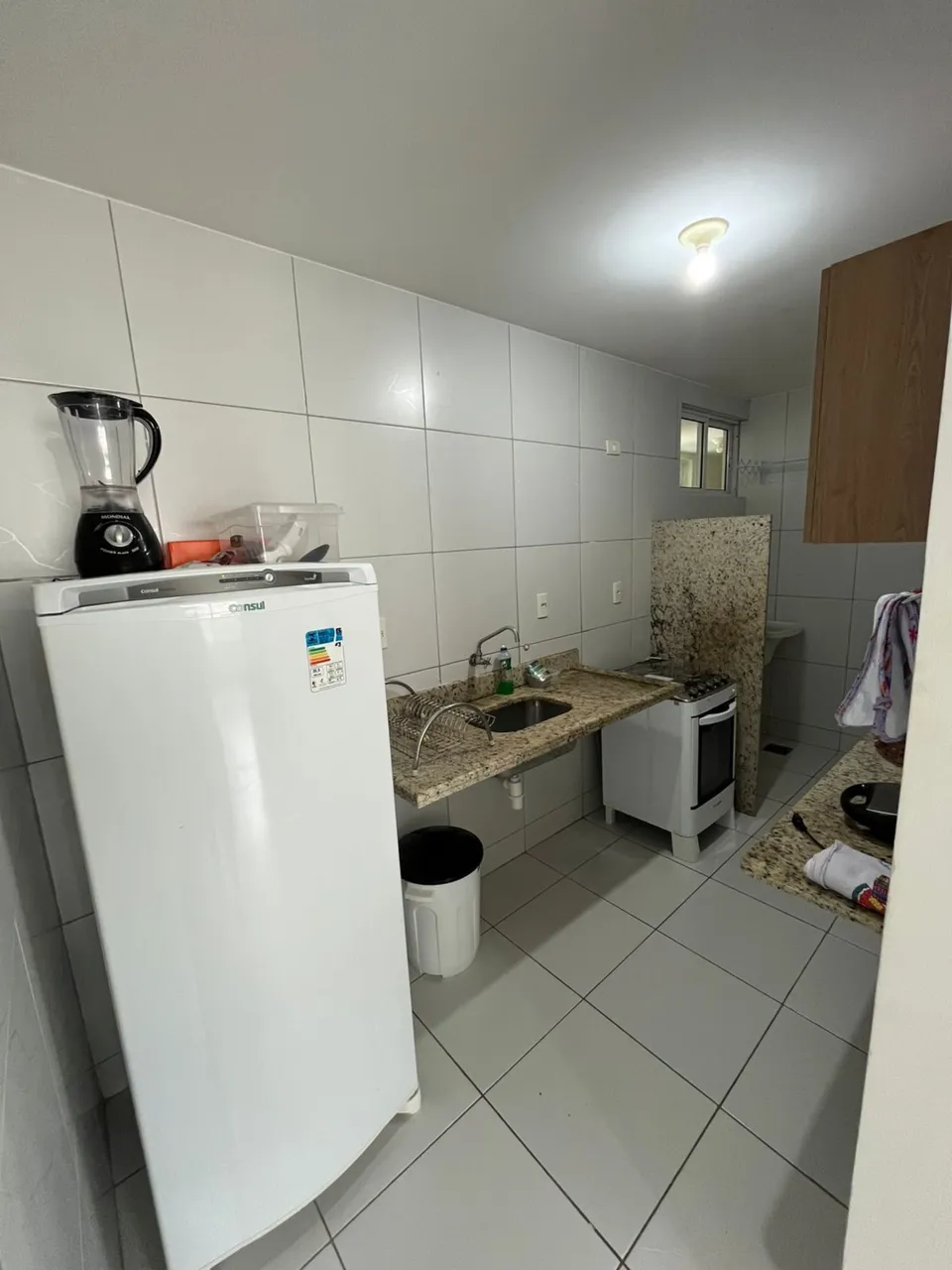 Apartamento mobiliado com 2 quartos e 2 banheiros