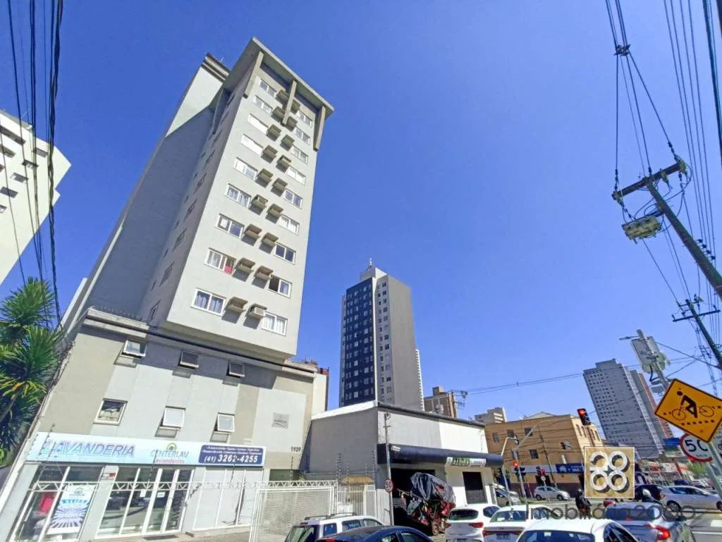 One-bedroom apartment with a washing machine in Curitiba — photo 16