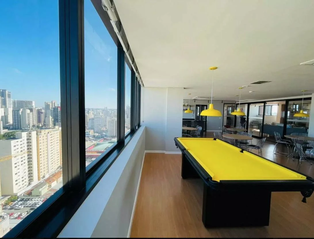 Floor-to-ceiling windows in a one-bedroom apartment, 45 m² — photo 14