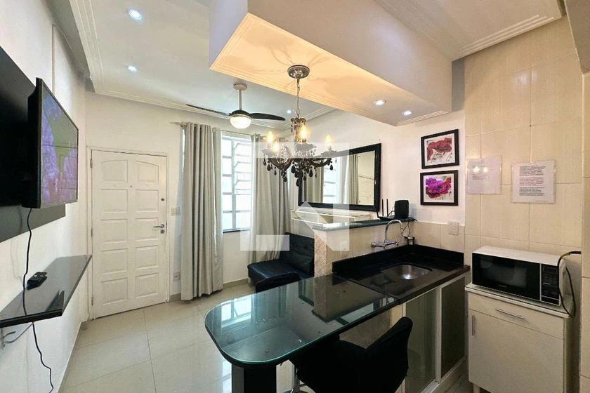 Furnished 1-bedroom apartment with open-plan kitchen — photo 6