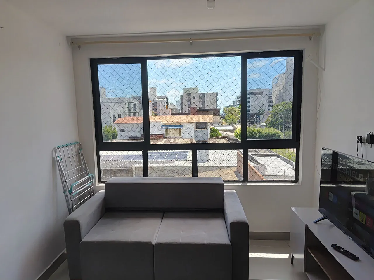 Washing machine in a one-bedroom apartment, 35 m²