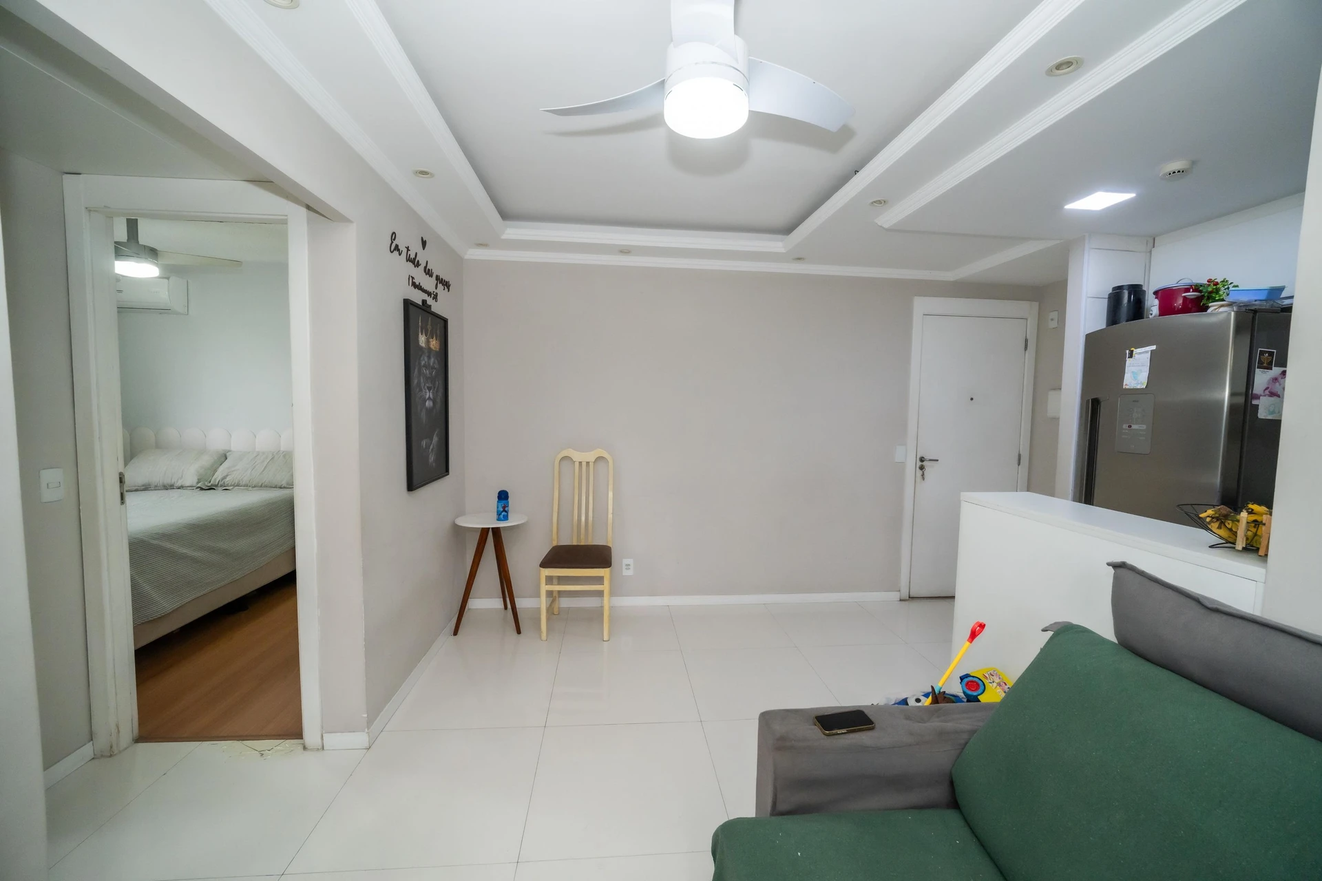 Furnished apartment, 48 m², with a grill on the balcony — photo 12