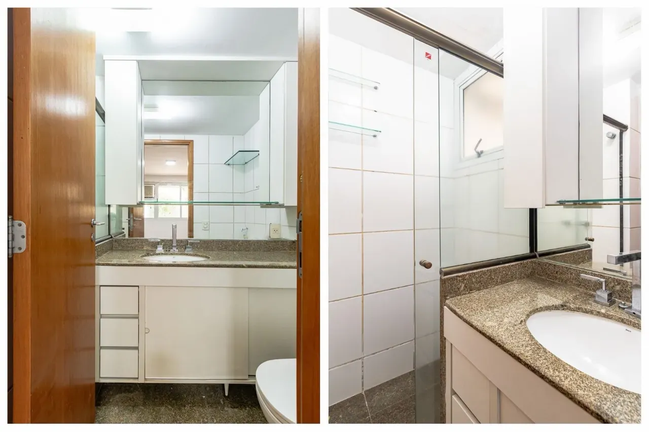 Walk-in closet in a 3-bedroom apartment, 110 m² — photo 13