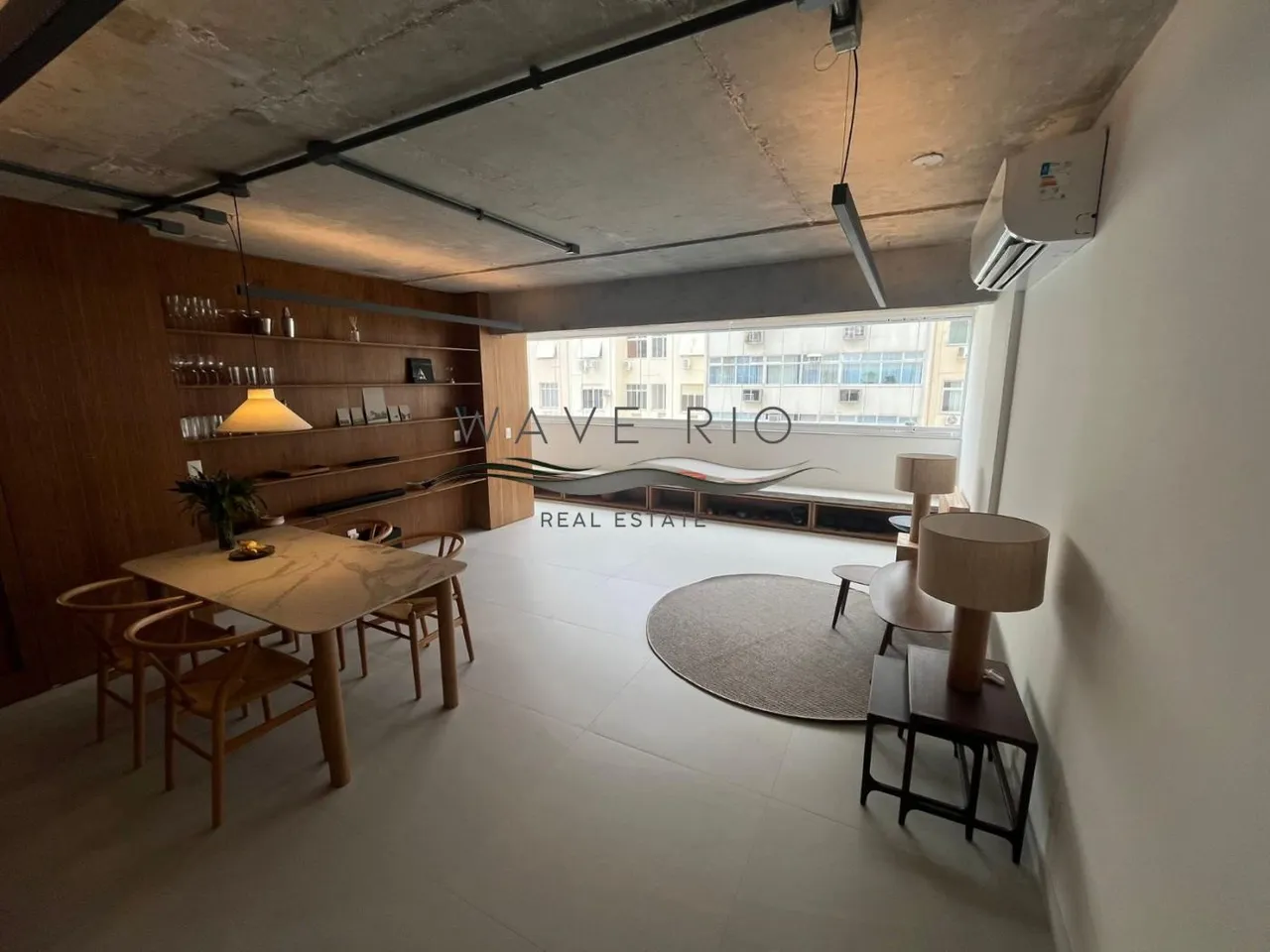 Furnished apartment with 3 bedrooms and 1 parking spot