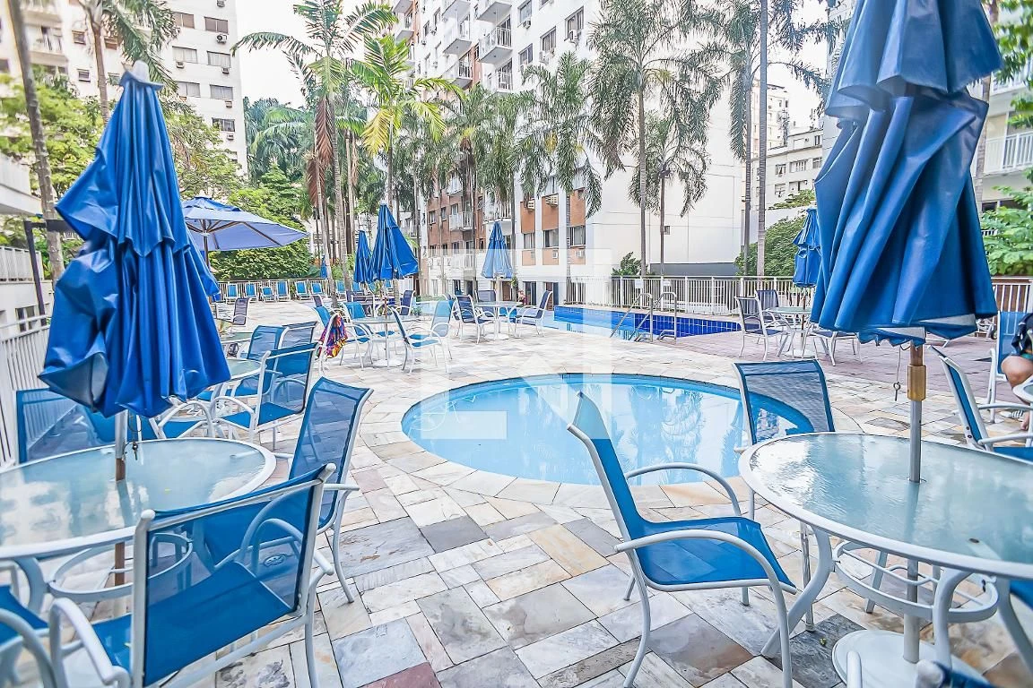 Apartamento mobiliado de 1 quarto em condomínio com sauna — photo 91