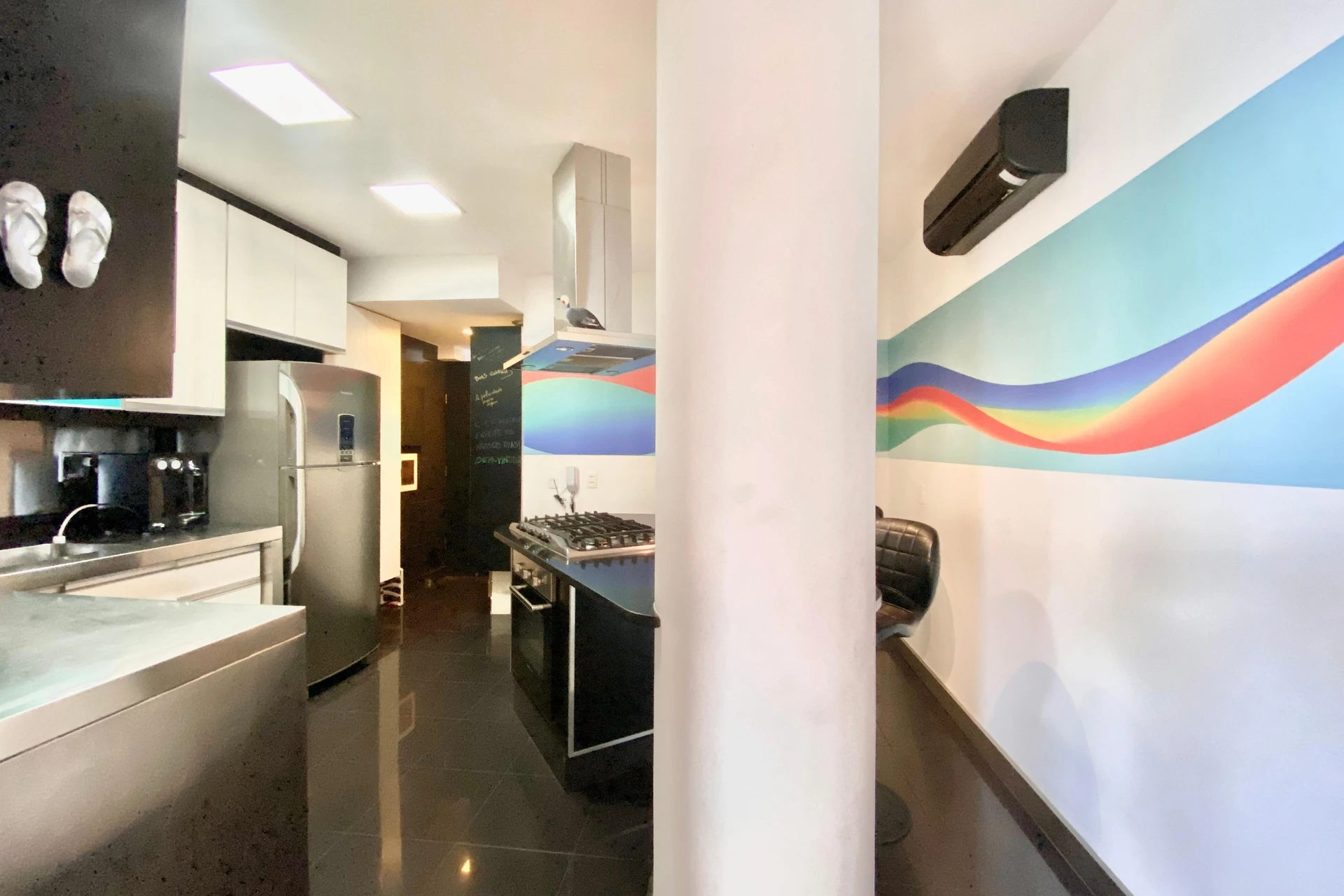 Apartamento de 2 quartos com vista para a água, Copacabana