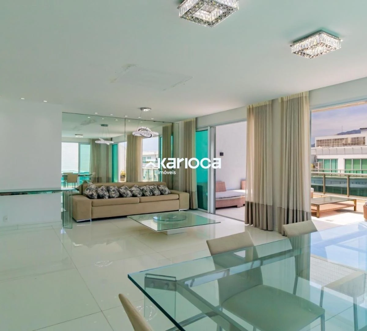 Apartamento mobiliado com 4 suítes e churrasqueira na varanda — photo 33