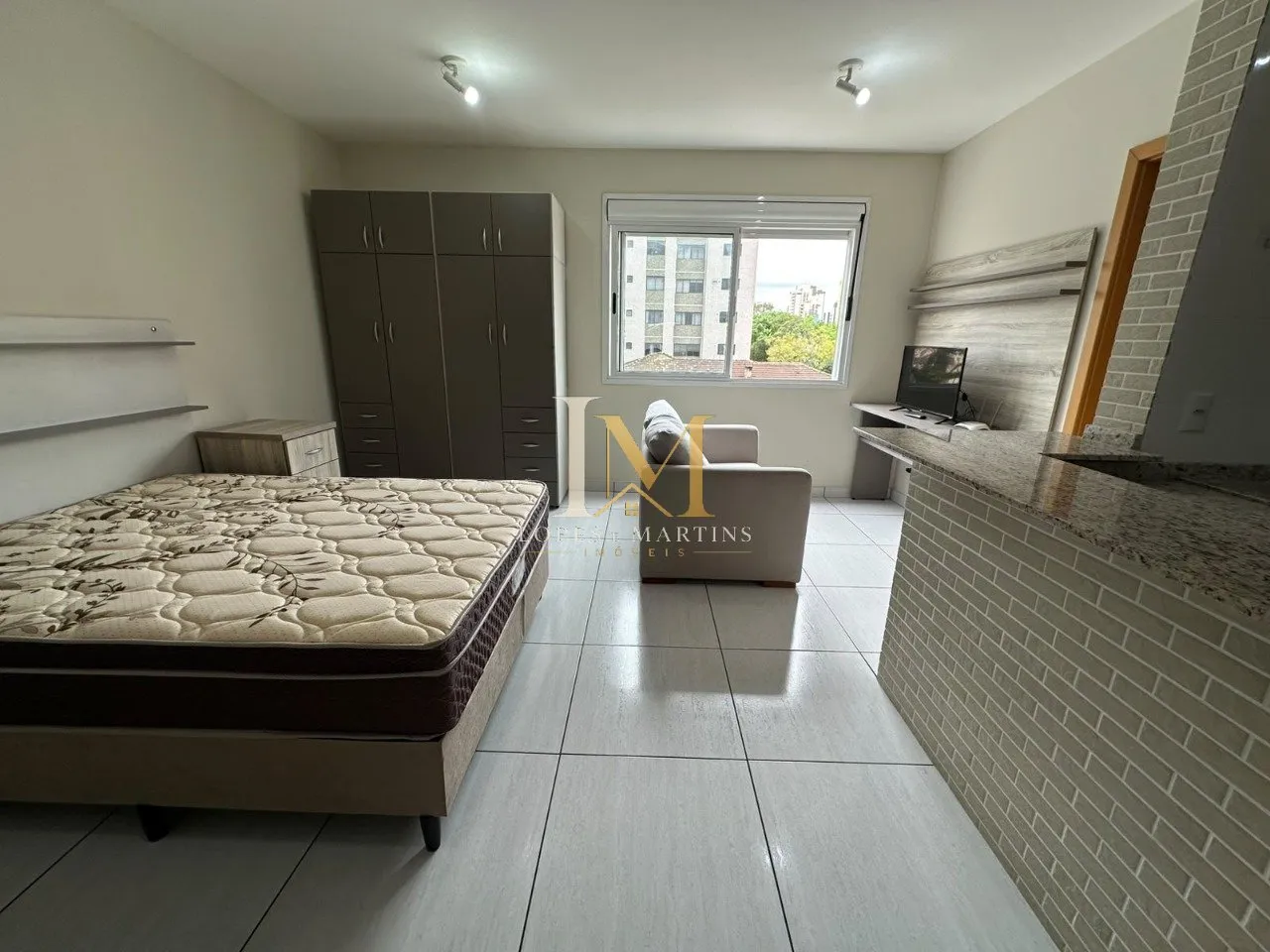 One-bedroom apartment with a home office in Curitiba — photo 3