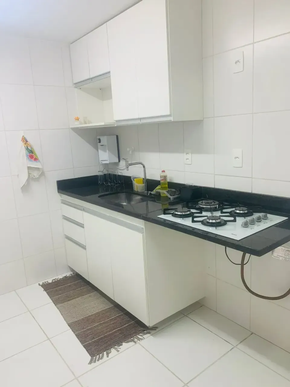 Furnished 70 m² apartment with 1 bedroom and 2 bathrooms plus gas kitchen — photo 9