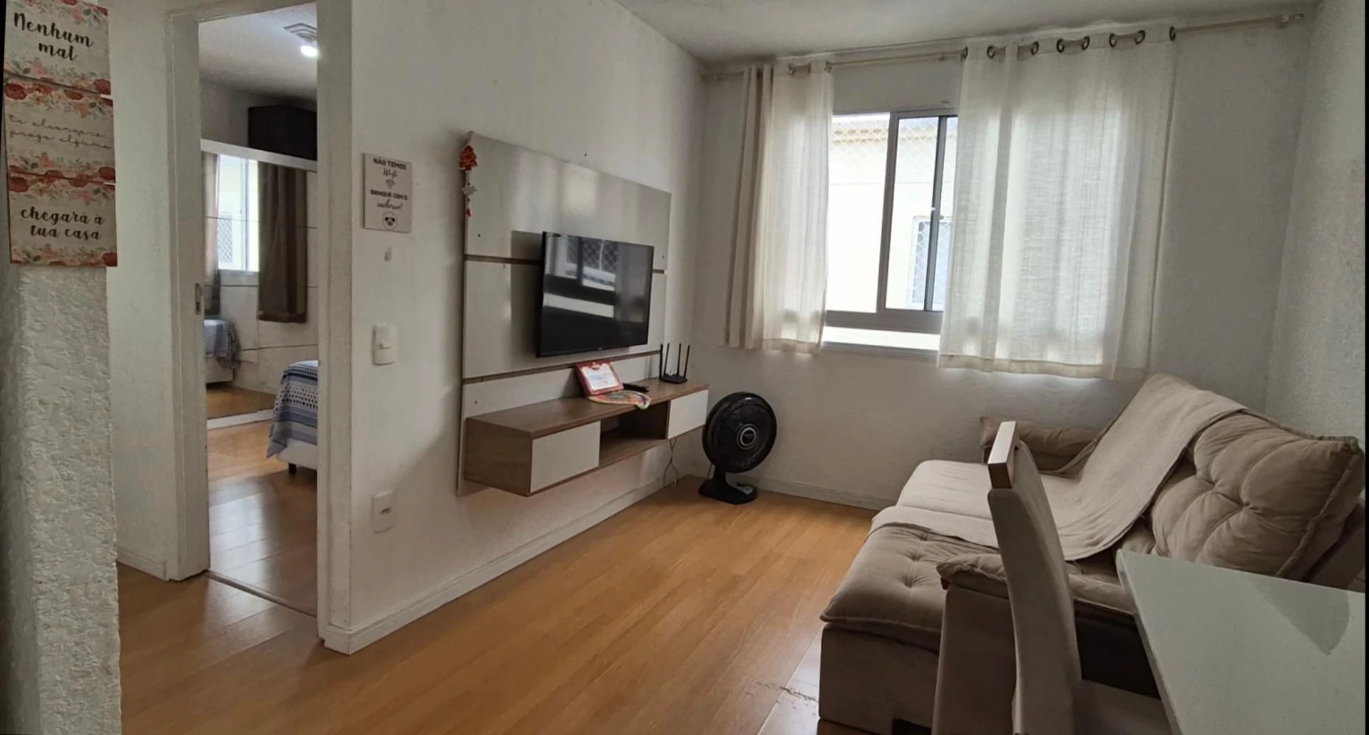 2-bedroom apartment with a home office in Rio de Janeiro