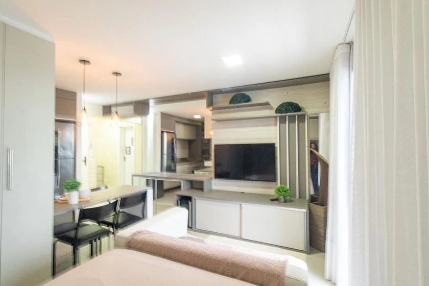 Apartamento mobiliado de 1 quarto com varanda e BBQ privativo — photo 6