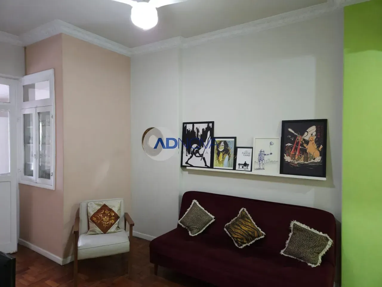 78 m² apartment with 2 bedrooms and a living room — photo 3
