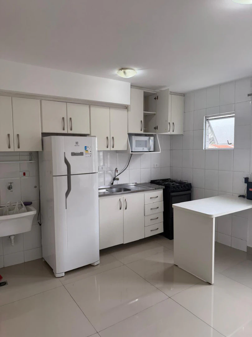 One-bedroom apartment with a washing machine in Curitiba — photo 3