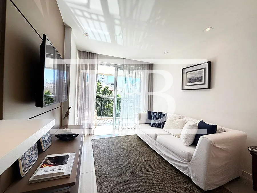 Furnished 2-bedroom apartment with 90 m² and parking — photo 7