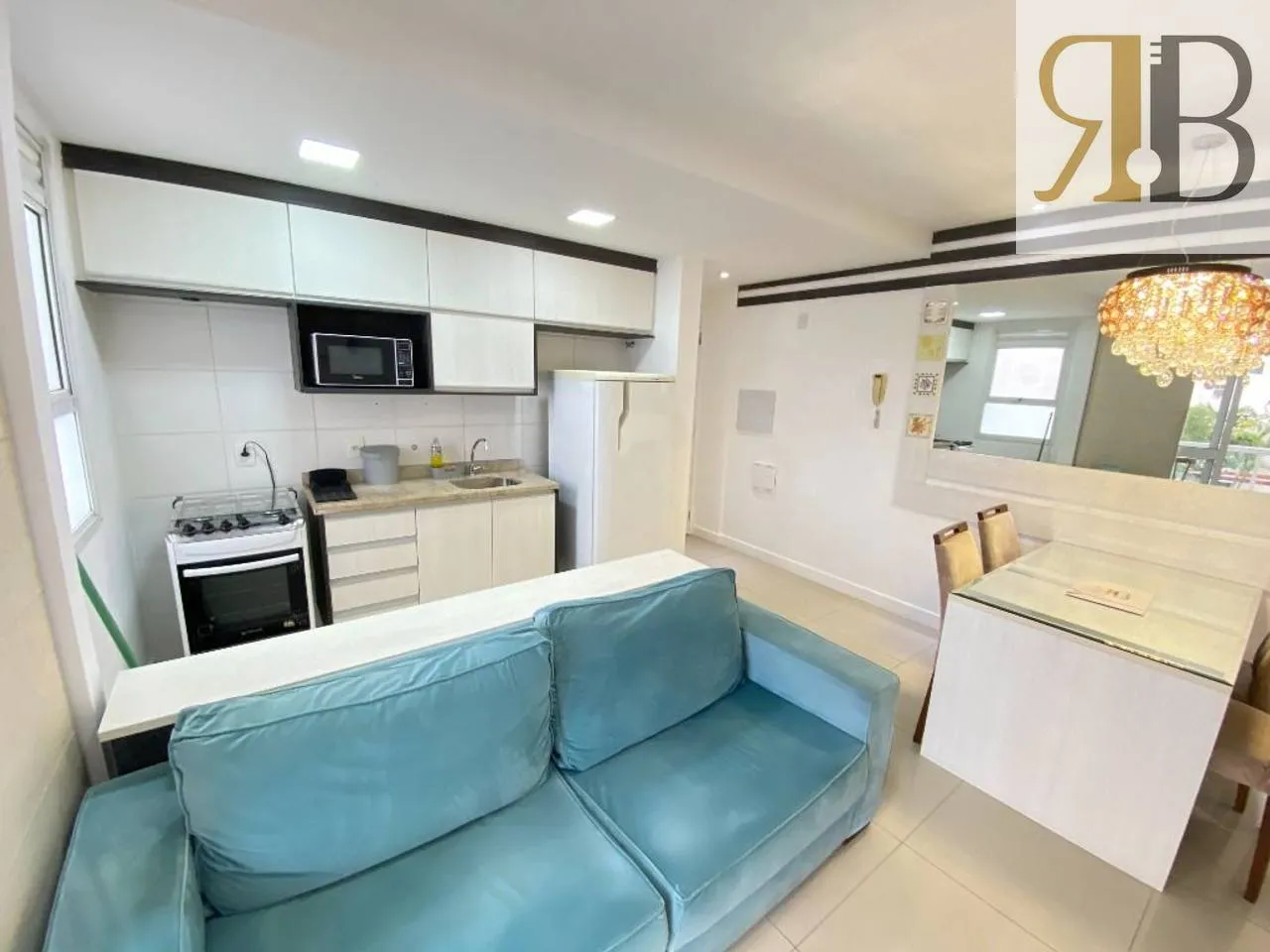 Furnished 1-bedroom apartment with an integrated kitchen — photo 16