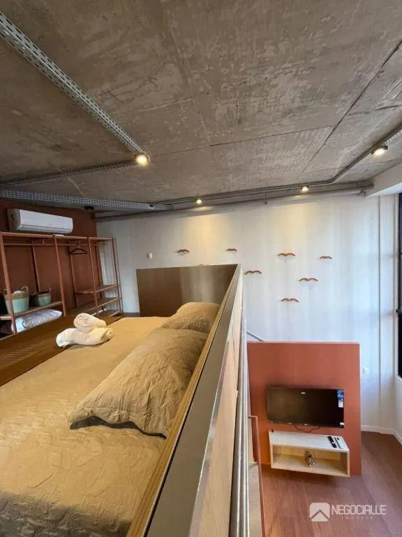 Loft mobiliado de 45 m² com cozinha americana a gás — photo 18