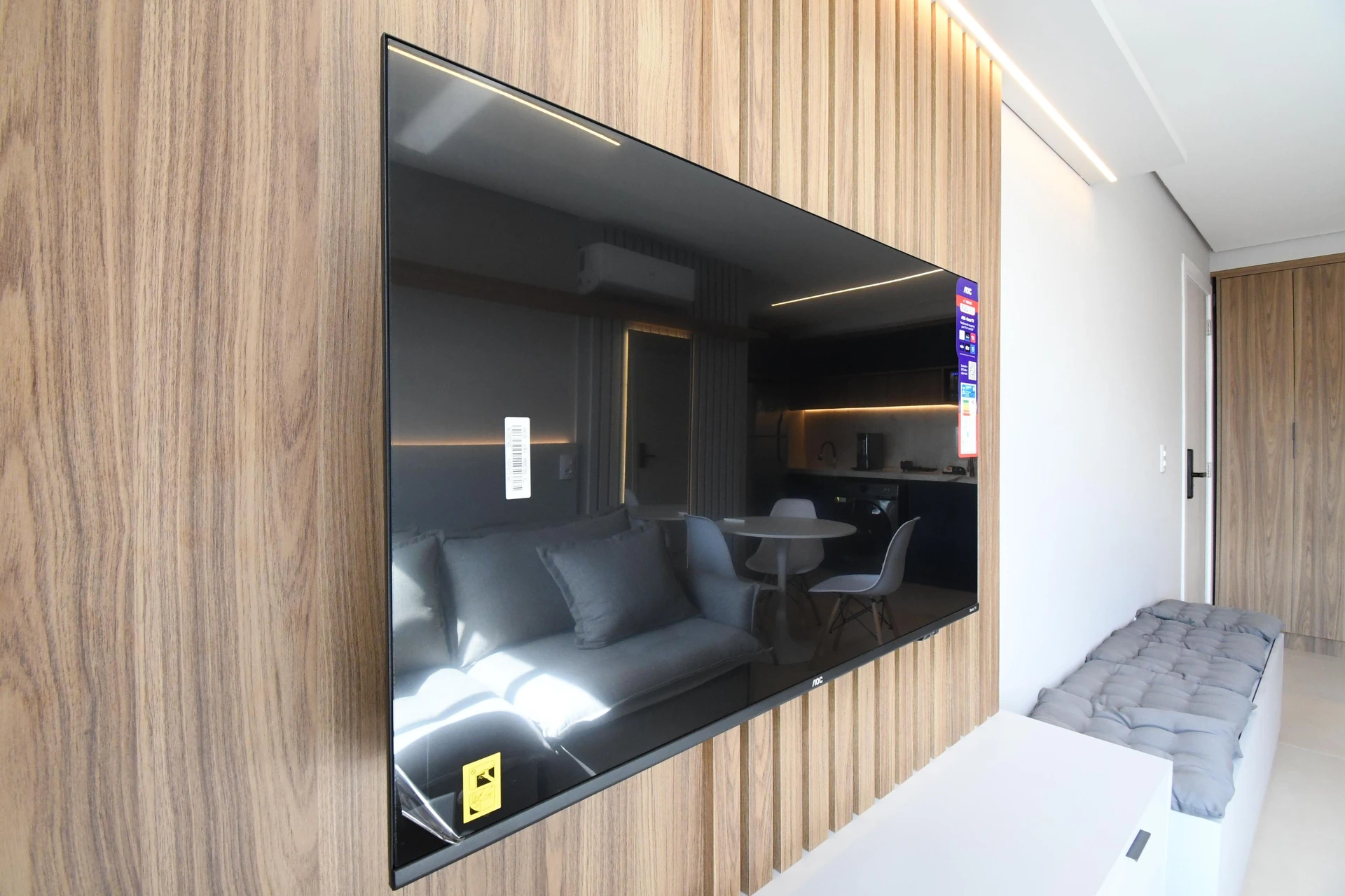 Furnished apartment, 47 m², with a washing machine — photo 20