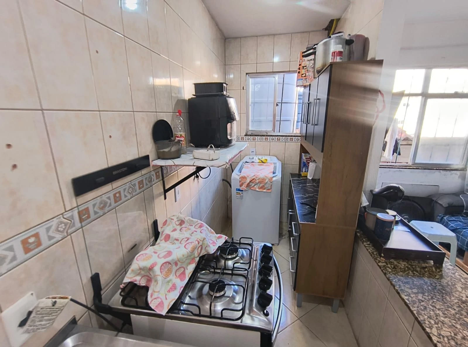 Furnished apartment, 60 m², with a washing machine — photo 18