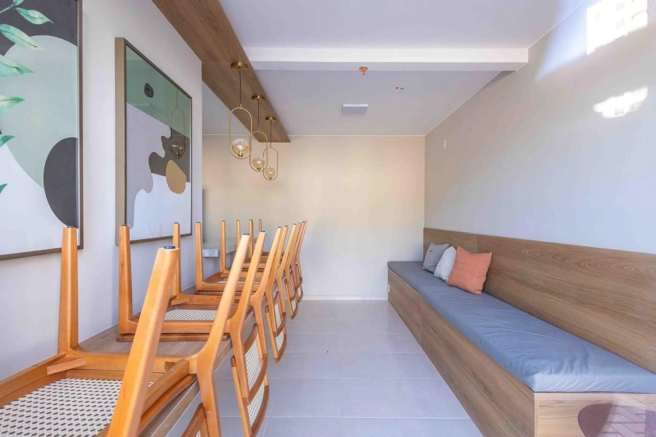 Mountain view in a 2-bedroom apartment, 48 m² — photo 21