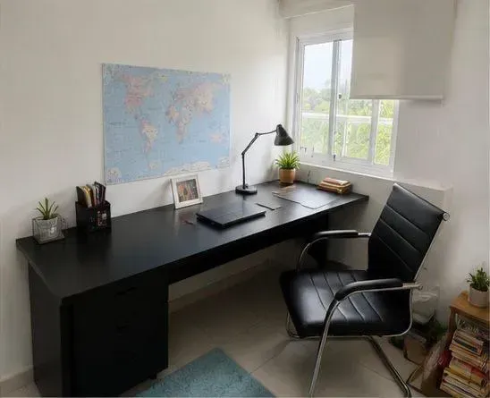 Furnished apartment with 3 bedrooms and an open-plan kitchen — photo 7