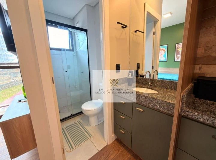 Furnished studio with 1 bedroom and 21 m² private BBQ — photo 4