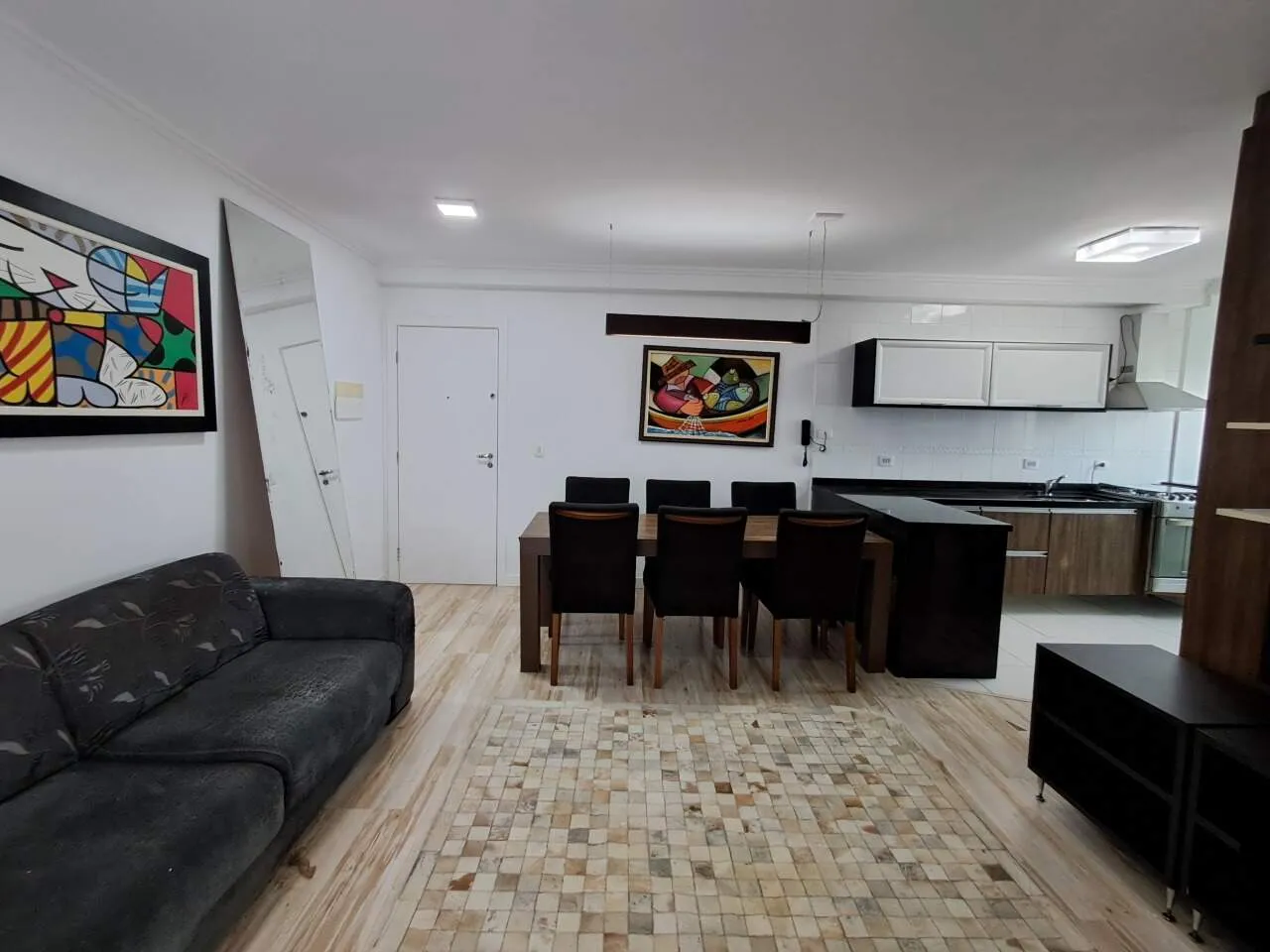 Furnished apartment, 69 m², with a washing machine — photo 8