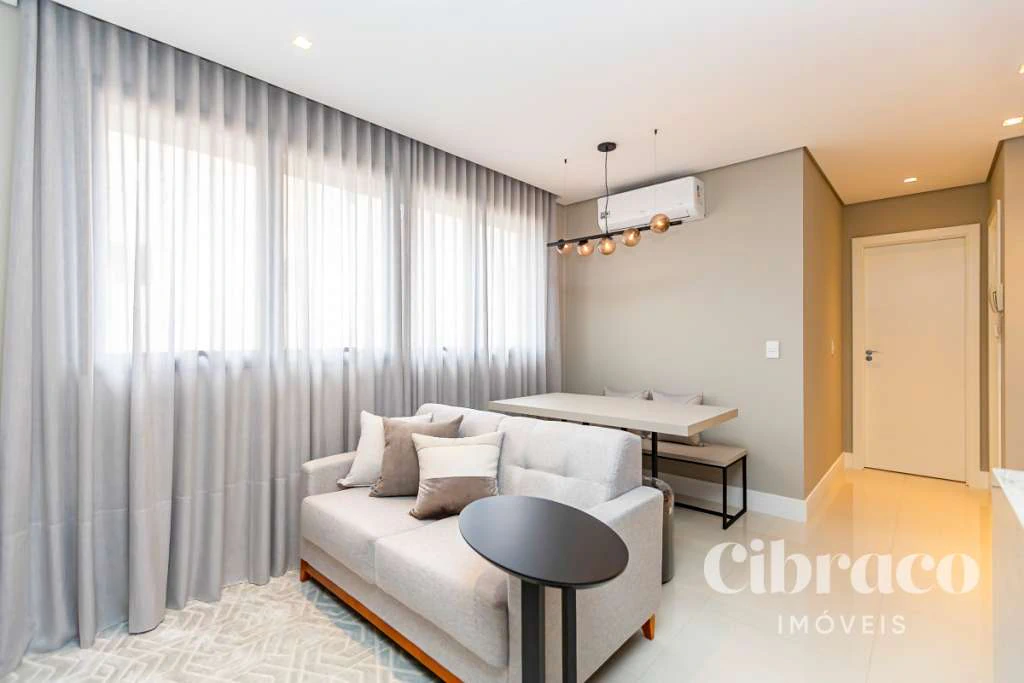 Furnished 59.34 m² apartment with open-plan kitchen — photo 3