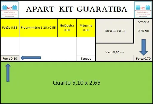 Furnished 25 m² apart-kit with a laundry area — photo 17