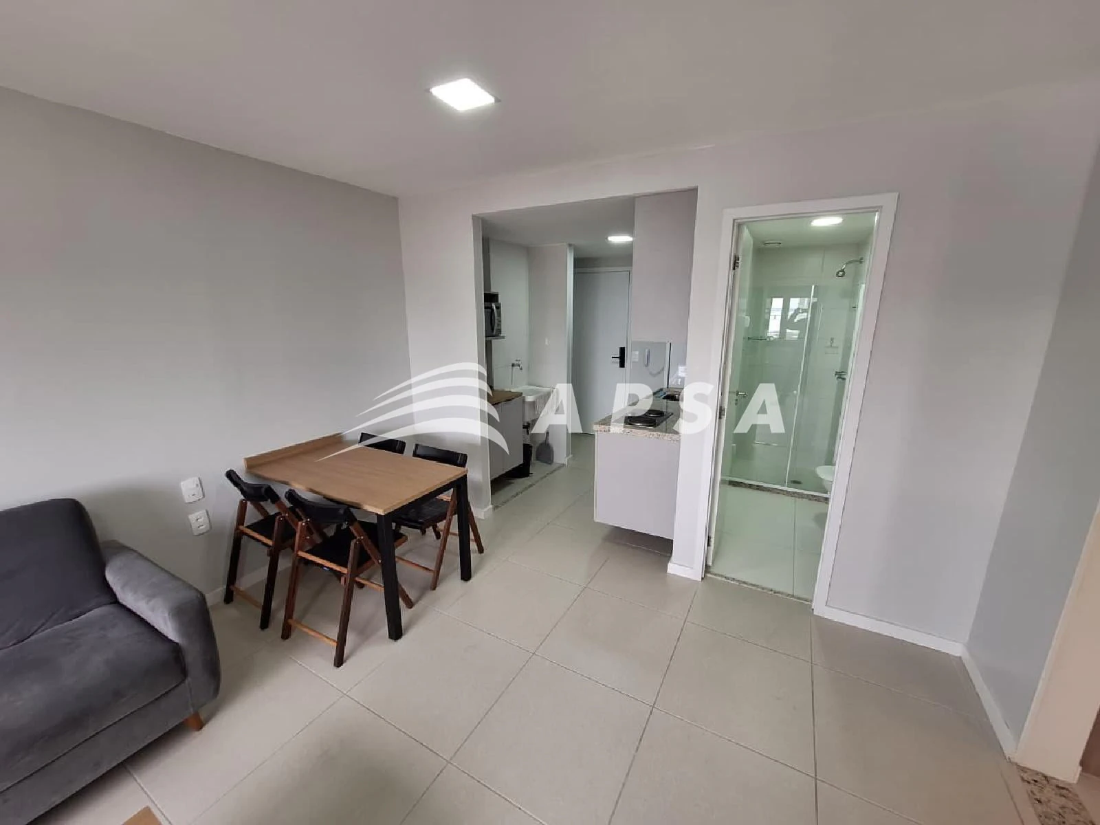 Furnished 1-bedroom apartment with open-plan kitchen 64 m² — photo 21