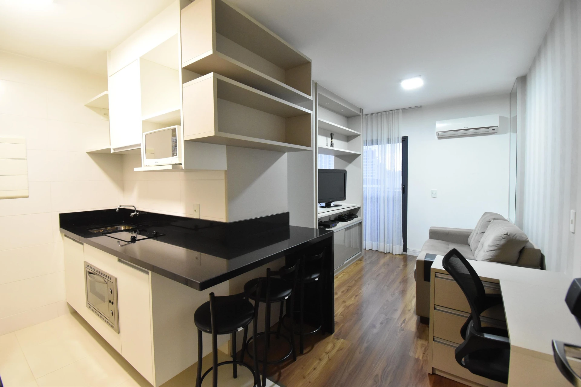 Меблированная студия 35 м² — photo 7