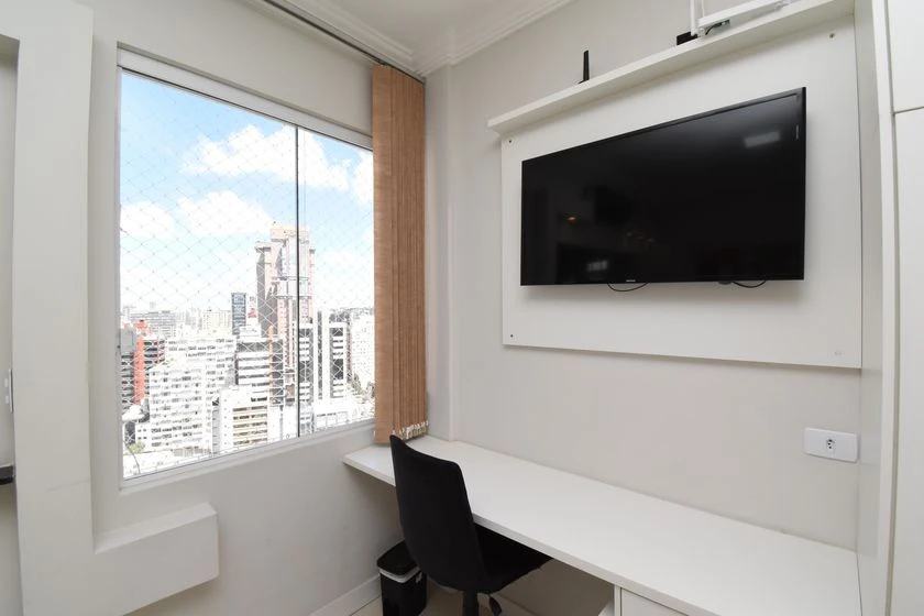 Studio mobiliado com cozinha americana e 1 quarto — photo 12