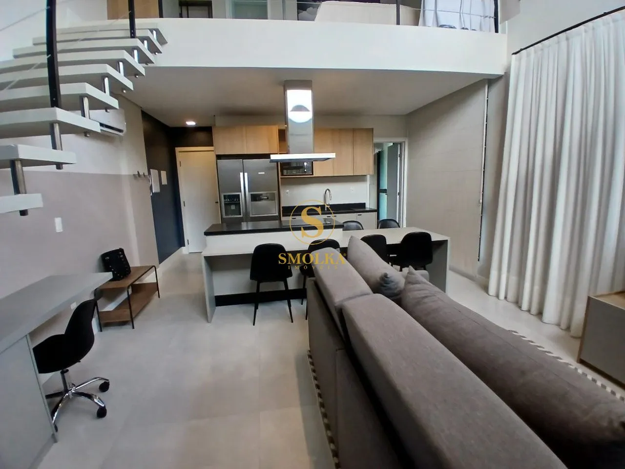 Furnished 66 m² apartment with 1 bedroom and 2 parking spots — photo 20