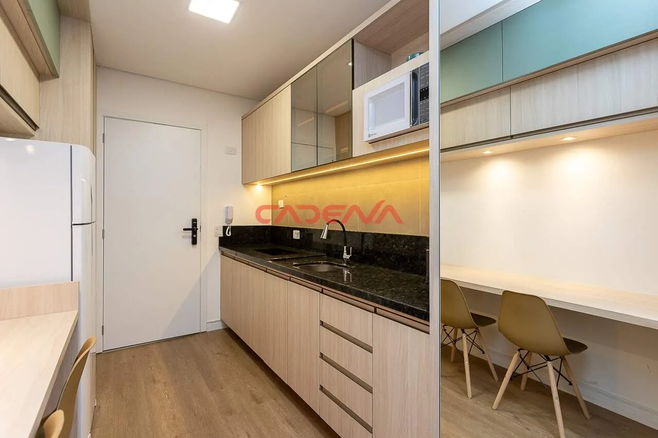 Furnished 37 m² studio with open-plan kitchen — photo 6