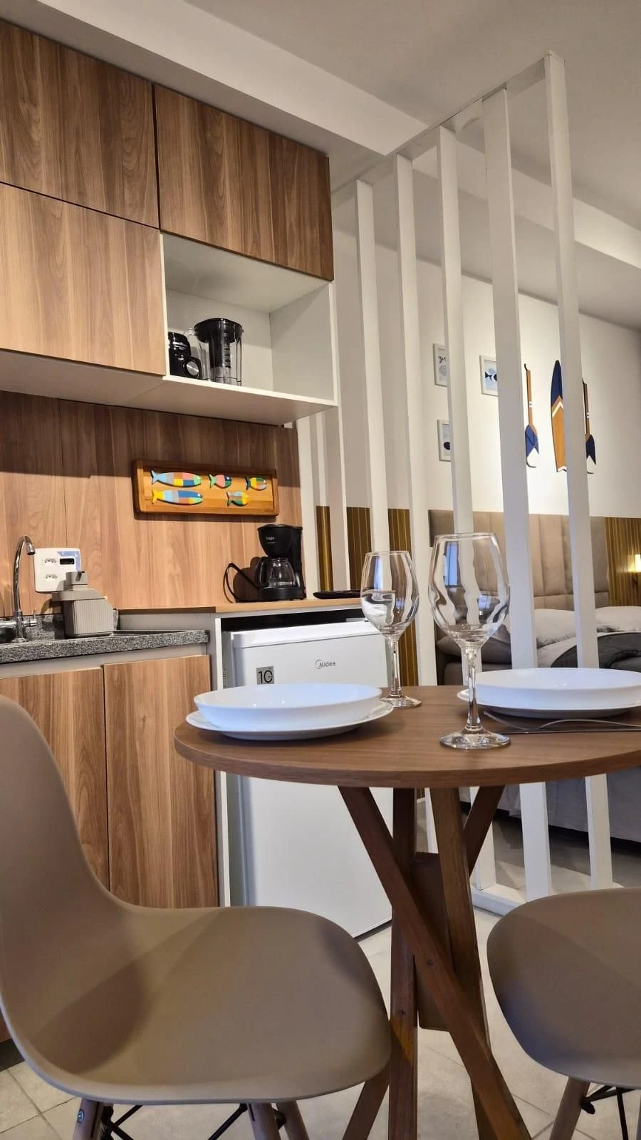 Меблированная студия с 1 спальней и мини-кухней — photo 32