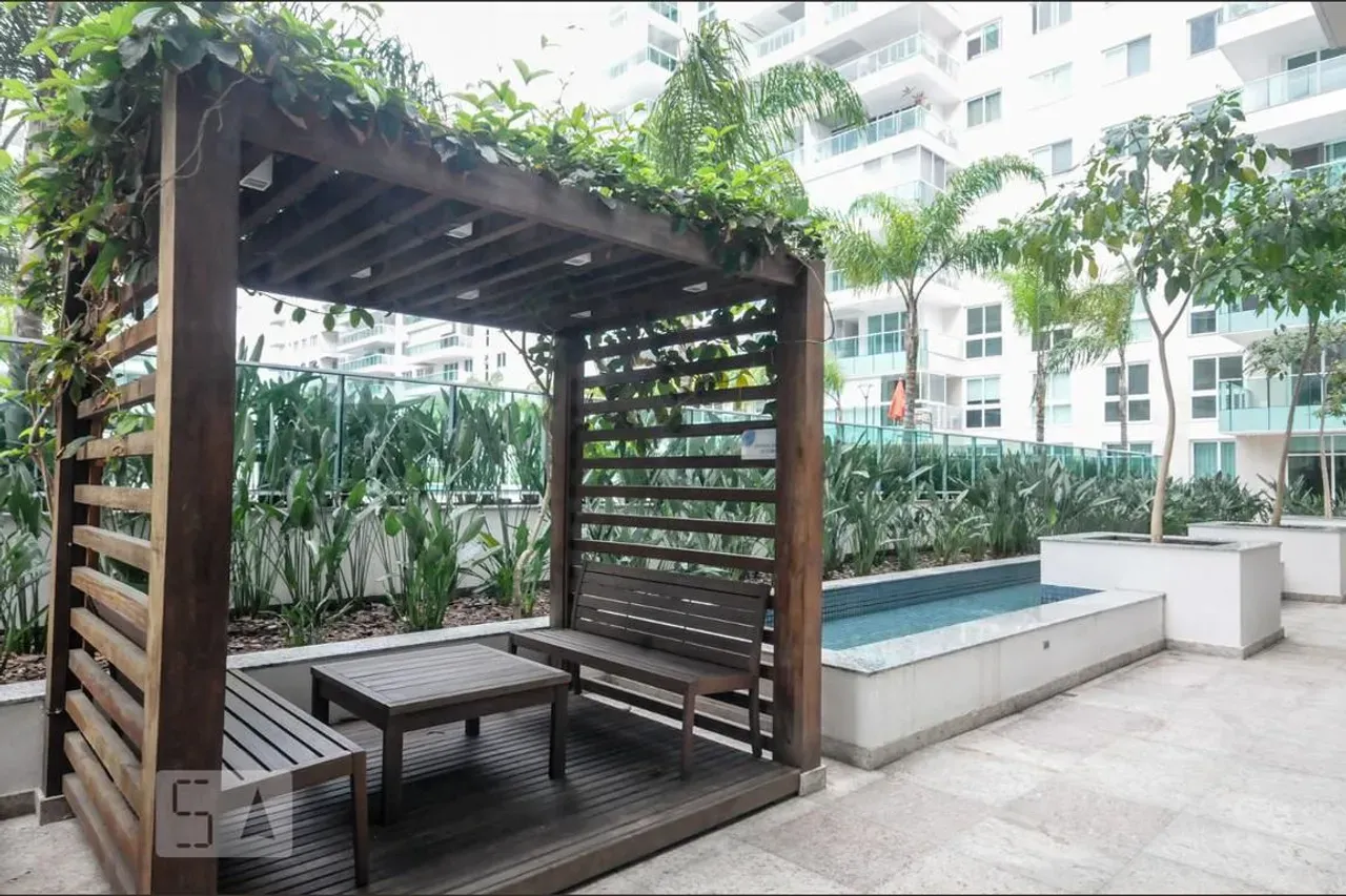 Furnished 93 m² apartment with 3 bedrooms and 1 parking — photo 69