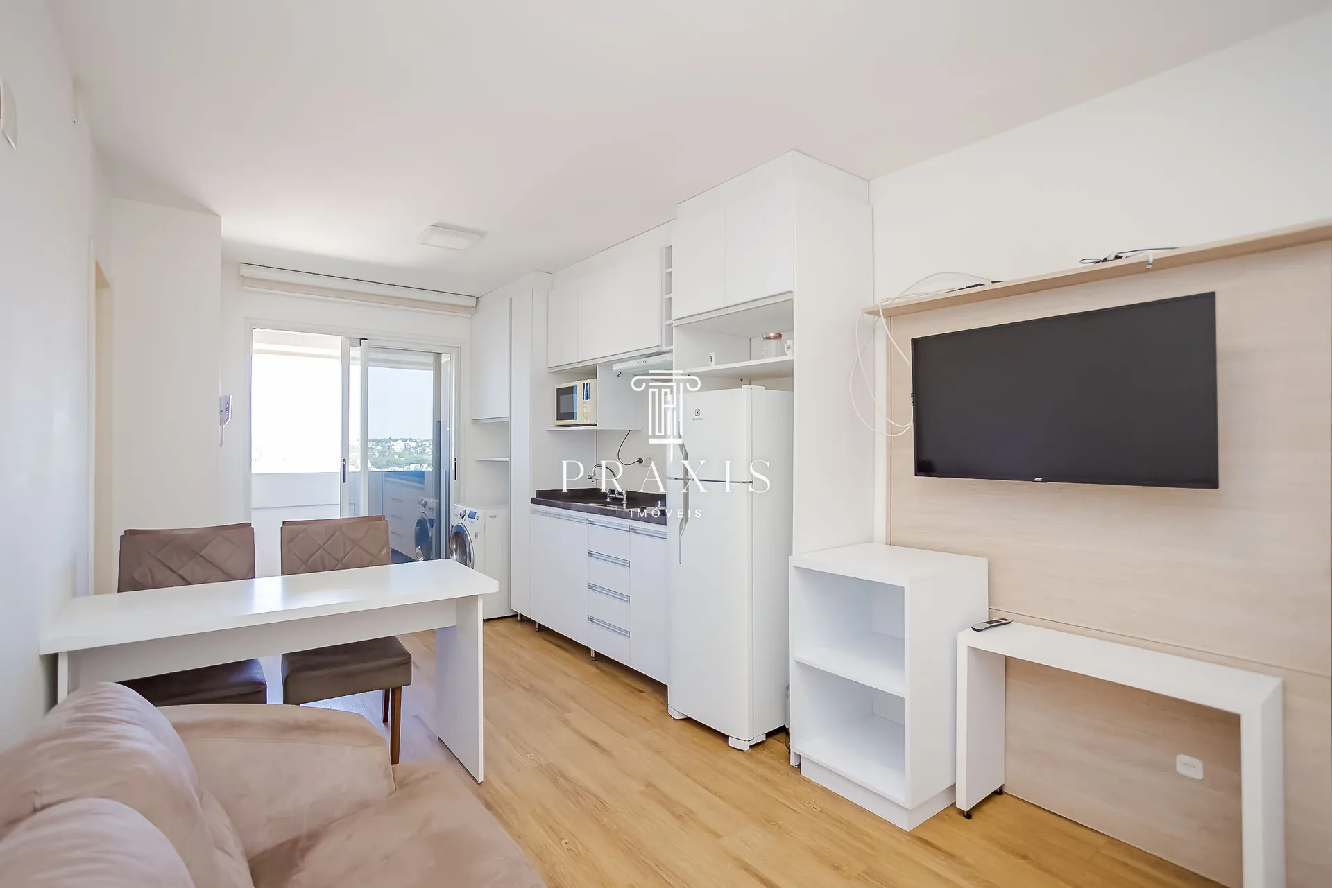 34 m² apartment with 1 en-suite bedroom and open kitchen — photo 2