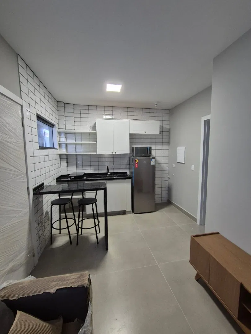 Furnished studio 29 m² with an open-plan kitchen — photo 2