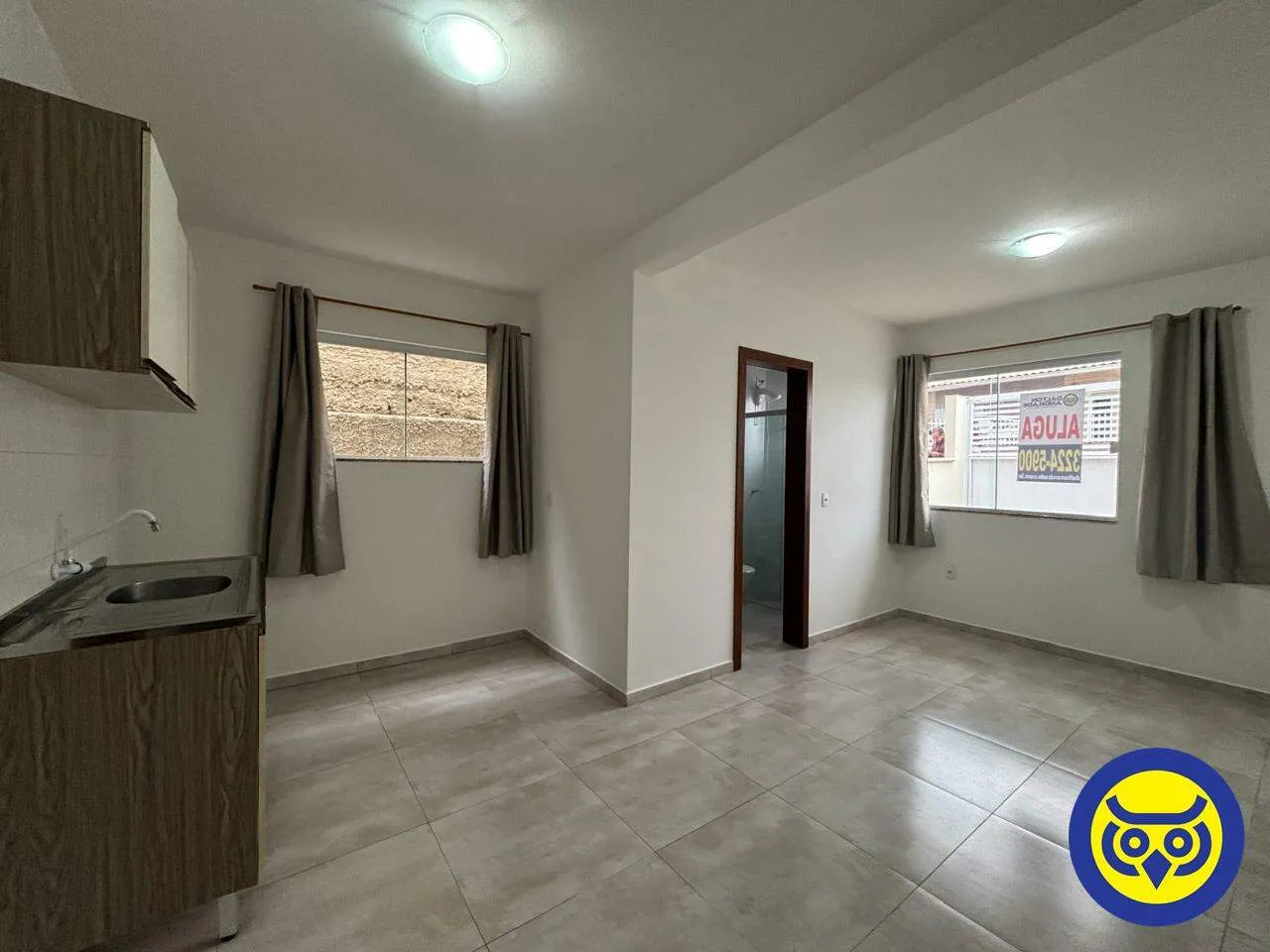 Unfurnished 22 m² studio with 1 bedroom — photo 8