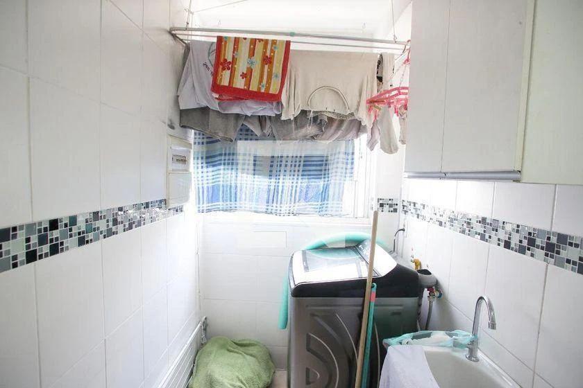 Washing machine in a 2-bedroom apartment, 60 m² — photo 26