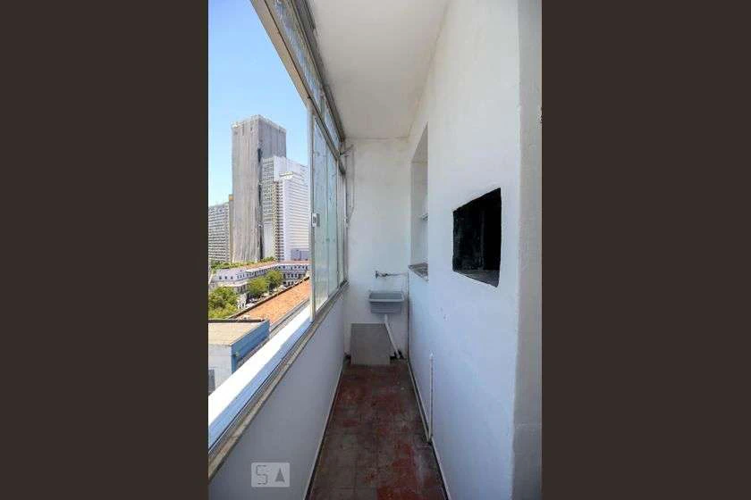 28 m² studio kitnet with 1 bedroom, 1 bathroom, balcony — photo 6