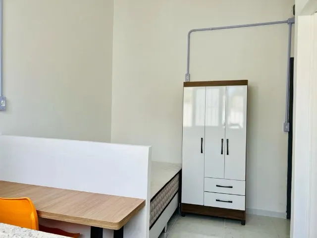 Furnished studio, 20 m², with a washing machine